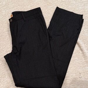 Hugo Boss Black Pinstripe Dress Pants